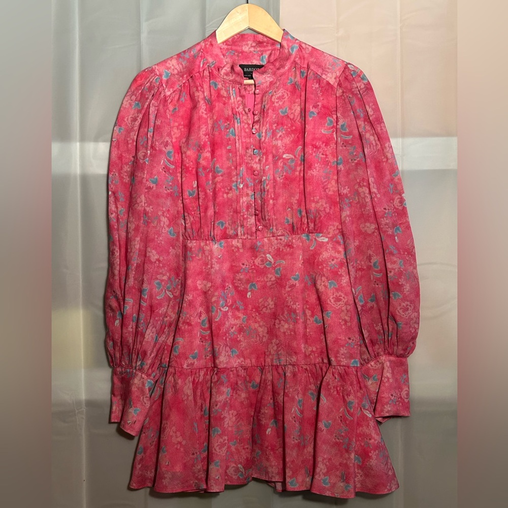 Bardot Pink Floral Dress